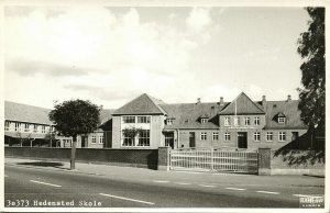 denmark, HEDENSTED, Skole, School (1950s) Stjerne RPPC Postcard