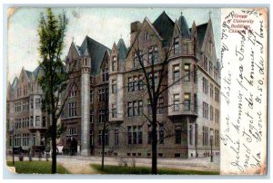 1906 Exterior Group University Building Chicago Illinois Posted Vintage Postcard