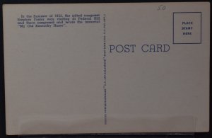 My Old Kentucky Home - Lyrics