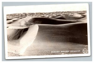 Vintage 1940 RPPC Postcard Desert Sands Landscape Beautiful Arizona