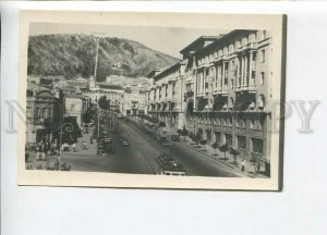 435758 USSR Georgia Tbilisi Baratashvili street in distance funicular postcard