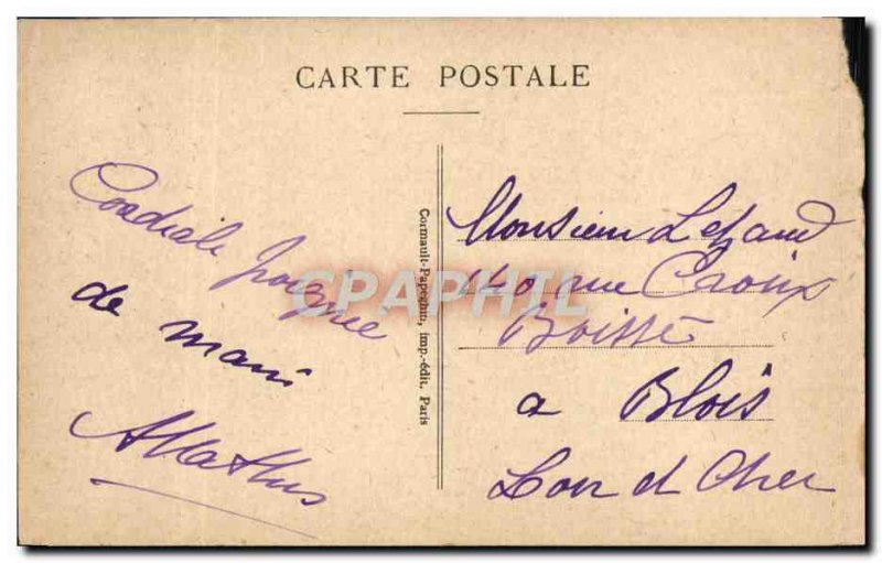 Old Postcard Paris Bourse