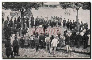 Old Postcard Army cantonment Music