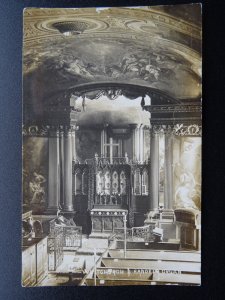 Edgware St. Lawrence Little Stanmore WHITCHURCH & HANDLE'S ORGAN Old RP Postcard