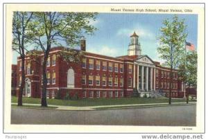 Mount Vernon High School, Mount Vernon, Ohio, OH, Linen