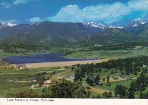 Lake Estes And Village Colorado