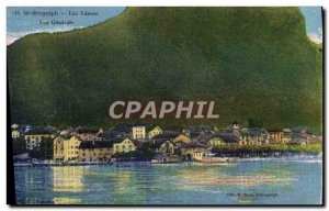 Postcard Old St Gingolph Lac Leman Vue Generale