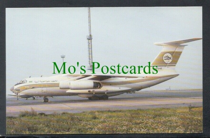 Aviation Postcard - Libyan Arab Airlines Aeroplane at Praha Airport  SW4174