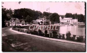 Old Postcard Bagnoles De L Orne A Corner of the Lake and Casino