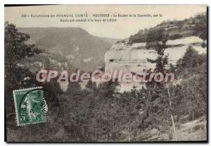 Postcard Old Excursions In Franche Comt? Mouthier The Rock On The De Tournelle