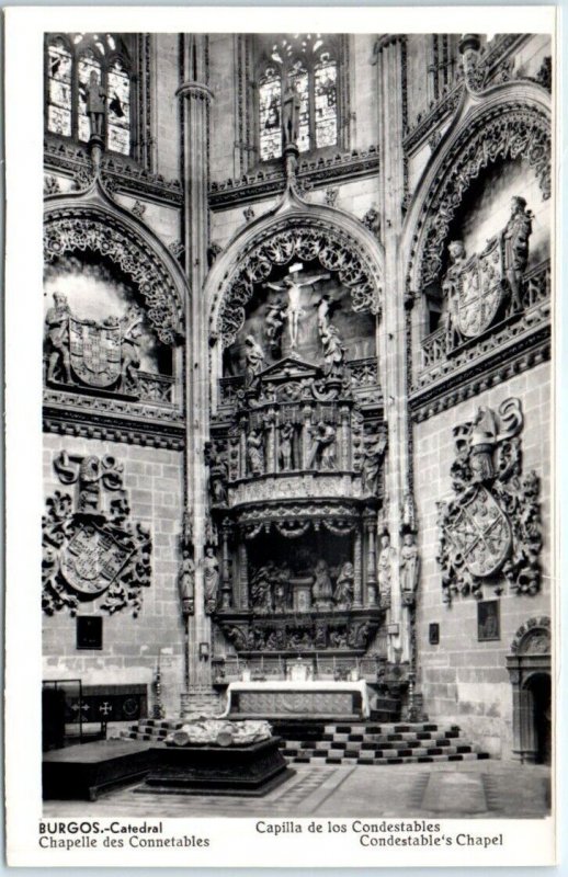 Postcard - Condestable's Chapel, Cathedral - Burgos, Spain