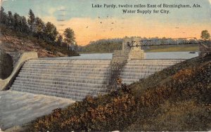 Birmingham Alabama Lake Purdy Reservoir Vintage Postcard AA52339