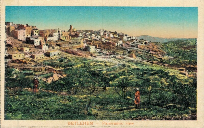 Israel Bethlehem Panoramic view 06.95