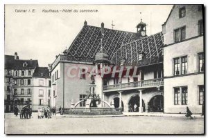 Old Postcard Colmar I E Kaufhaus hotel trade