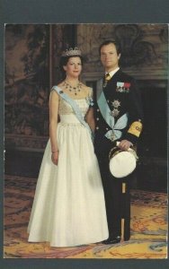 Post Card Sweden Royalty King Carl XVI & Queen Silvia