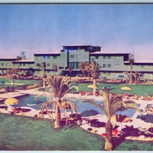 c1960s Las Vegas, Nev. Flamingo Hotel Olympic Swimming Pool Chrome NV PC A236