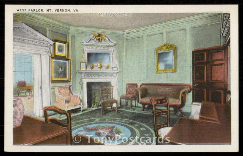 West Parlor, Mt. Vernon