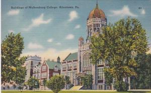 Pennsylvania Allentown Buildings At Muhlenburg College