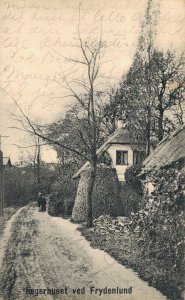 Denmark København Copenhagen Leger Huset ved Frydenlund Vintage Postcard 07.27