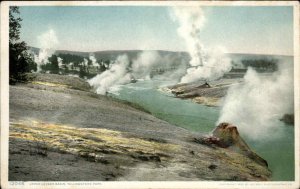 Yellowstone Park Wyoming WY Geyser Basin 12046 Detroit Publishing c1910 Postcard