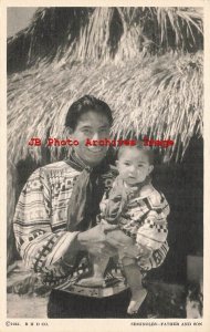 Century of Progress, Native Seminole Indian with Son