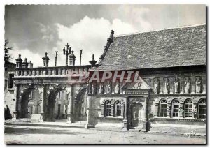 Postcard Old Sizun Finistere The Ossuary Chapel 1858