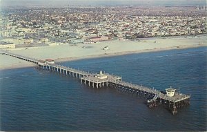 1960s Postcard; Belmont Pier, Long Beach CA Unposted Excellent