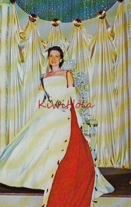 Postcard Miss America 1962 Maria Beale Fletcher Miss North Carolina