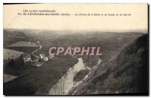 Old Postcard The Mancelles Alps St Leonard des Bois Sarthe La Ferme de la Val...