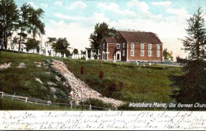 Maine Waldoboro Old German Church