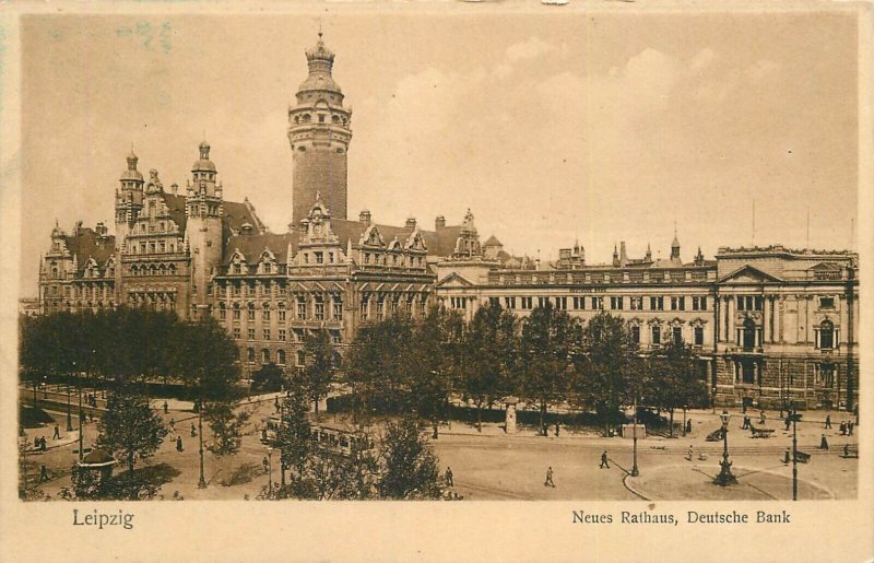 Lot of 6 postcards Germany Leipzig