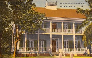 The Old Caroline Lowe Home  Key West FL 