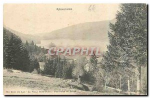 Old Postcard Gerardmer A corner of Lake Sans Souci View from Xette