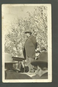 Decorah IOWA RP c1910 WILLIAM JENNINGS BRYAN Giving Speech LUTHER COLLEGE #2