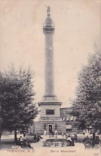 Trenton New Jersey Battle Monument 1907
