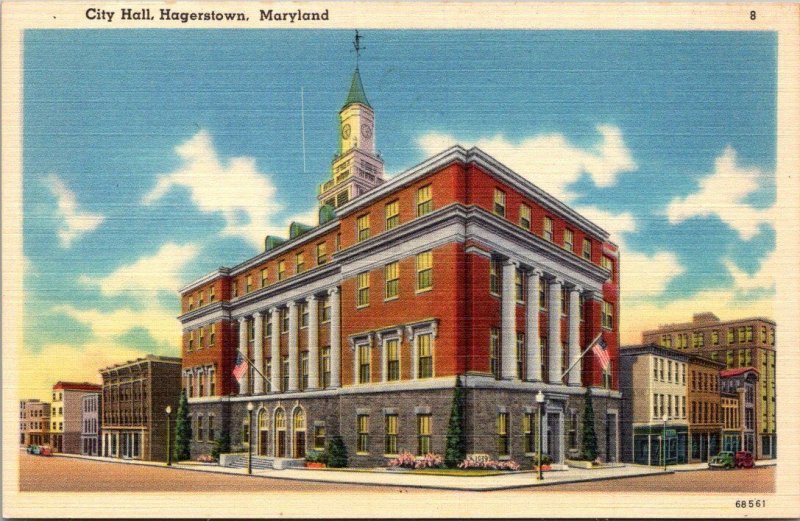 Maryland Hagerstown City Hall