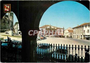 Modern Postcard Portugal Guarda Place Luis Camcane