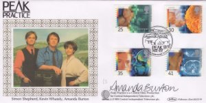 Amanda Burton Peak Practice Rare Hand Signed Autograph Benham First Day Cover