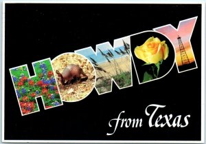 Postcard - Howdy from Texas