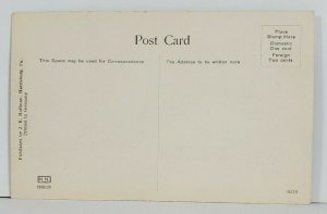 Harrisburg Pa Third and Broad Sts Postcard P17