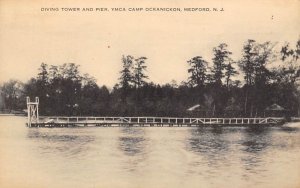 Diving Tower and Pier, YMCA Camp Ockanickon in Medford, New Jersey