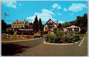 Vtg Westerly Rhode Island RI Swiss Chalet Restaurant 1970s View Postcard