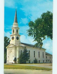 Unused Pre-1980 CHURCH SCENE Wilmington Massachusetts MA p4030@
