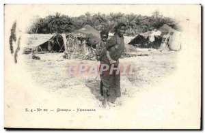 Algeria Biskra Constantine Old Postcard Negress