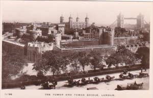 England London The Tower and Tower Bridge Photo