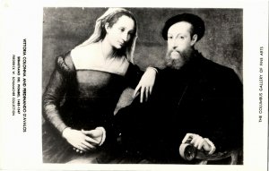 RPPC Vittoria Colonna and Ferdinando D'Avalos Del Piombo Painting Postcard O40