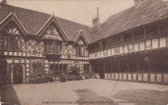 England Warwick Leicester Hospital The Courtyard