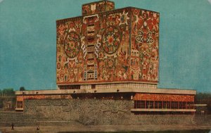 Vintage Postcard 1960 Mexico District Federal Ciudad Universitaria De Mexico