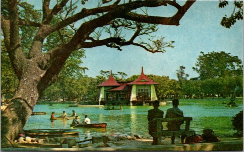 Postcard Taichung Park in Taichung, Taiwan