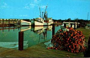 Florida Keys Marathon Shrimp Boats At Docks